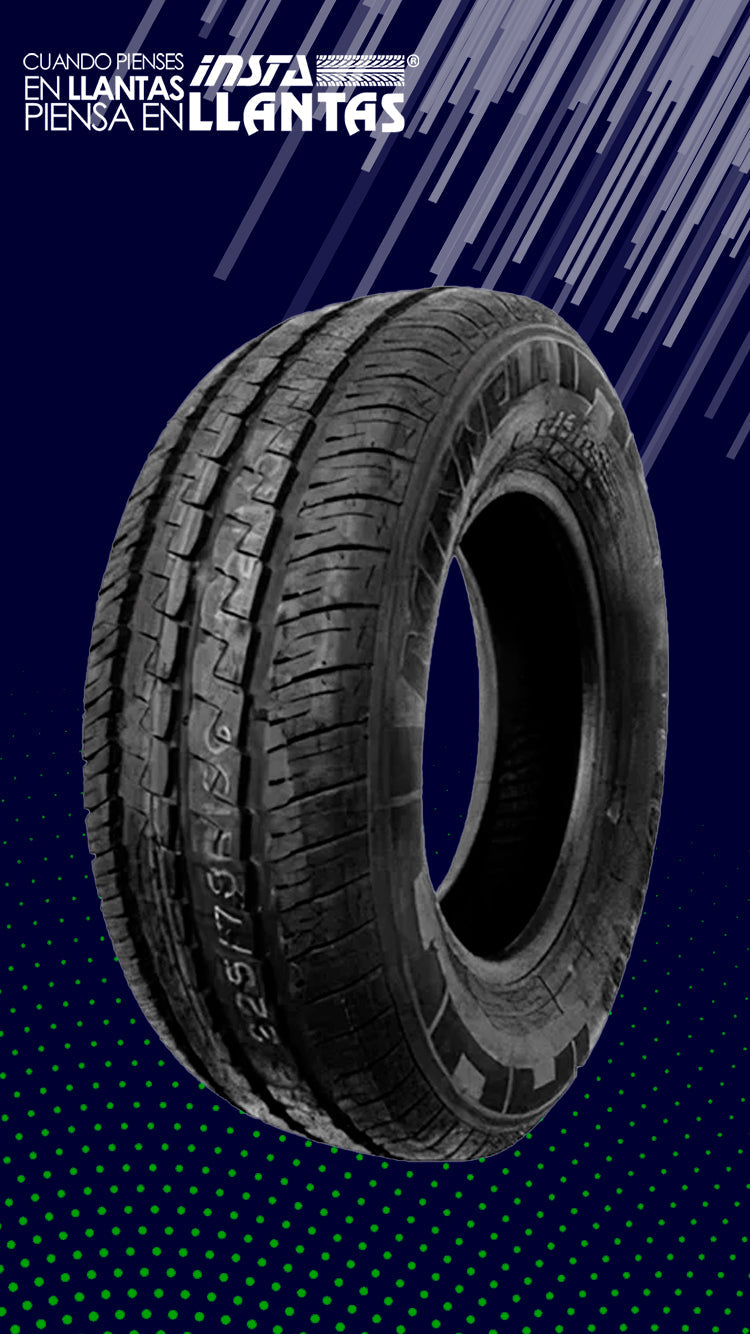 Imagen ilustrativa, esta imagen puede variar al producto real, la llanta no incluye rin. 