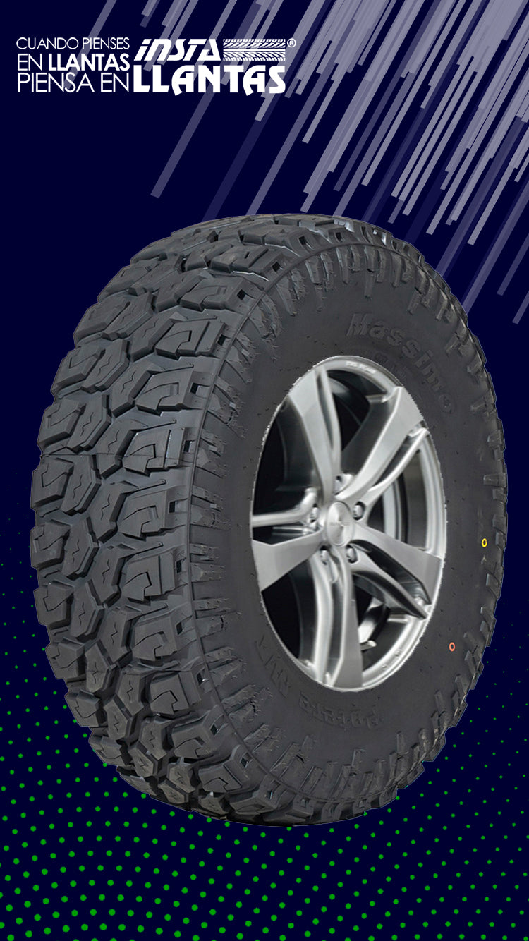 Imagen ilustrativa, esta imagen puede variar al producto real, la llanta no incluye rin. 