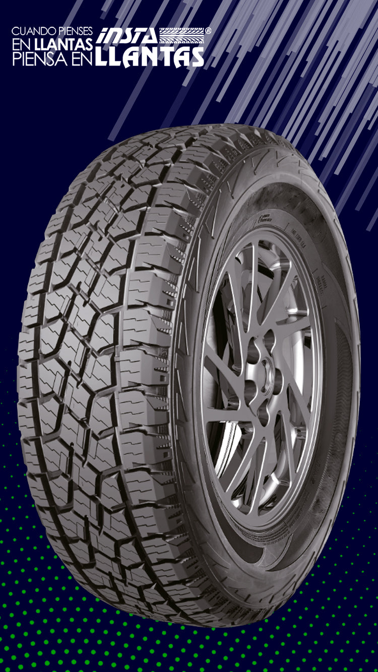 Imagen ilustrativa, esta imagen puede variar al producto real, la llanta no incluye rin. 