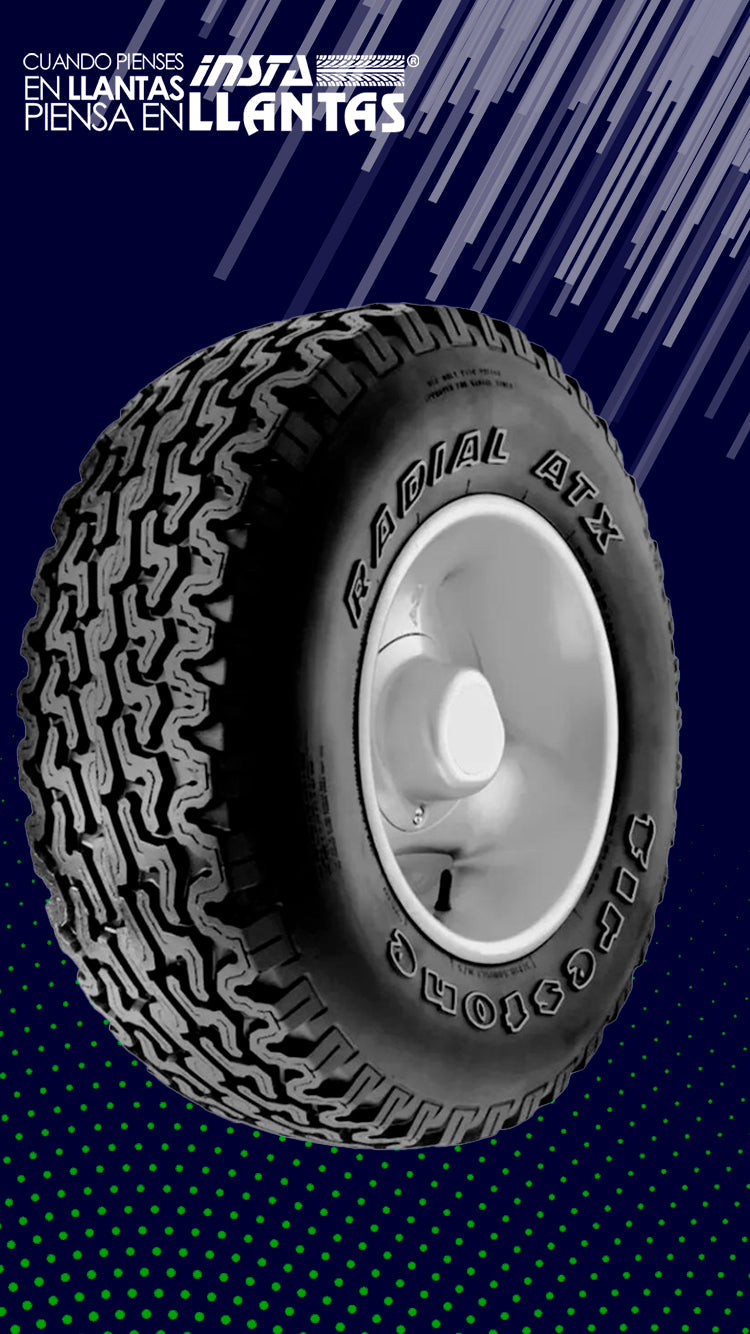 Imagen ilustrativa, esta imagen puede variar al producto real, la llanta no incluye rin. 