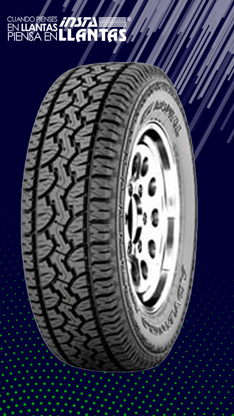 Imagen ilustrativa, esta imagen puede variar al producto real, la llanta no incluye rin. 